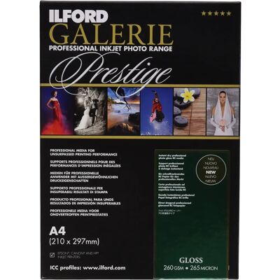 Ilford Galerie Fényes Fotópapír A4 - 25 Lap Ilford Galerie Fényes Fotópapír A4 - 25 Lap