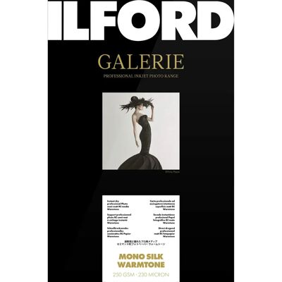 Ilford GALERIE Mono Silk Warmtone 250 gsm A3 - Carta fotografica Ilford GALERIE Mono Silk Warmtone 250 gsm A3 - Carta fotografica