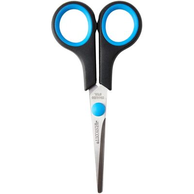 Westcott Linkshänder Softgrip Schere - 13cm - Stahl Westcott Linkshänder Softgrip Schere - 13cm - Stahl