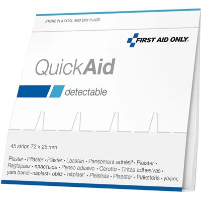 First Aid Only QuickAid Parche - Suministros de Primeros Auxilios First Aid Only QuickAid Parche - Suministros de Primeros Auxilios