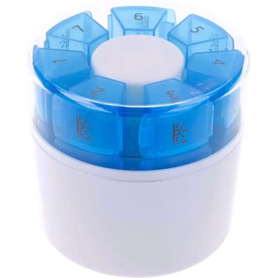 First Aid Only Organisateur de pilules portable pour 7 jours First Aid Only Organisateur de pilules portable pour 7 jours