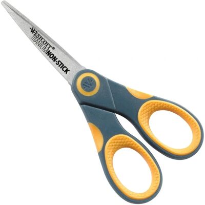 Westcott Titanium Non-Stick Scissors - 13cm Westcott Titanium Non-Stick Scissors - 13cm