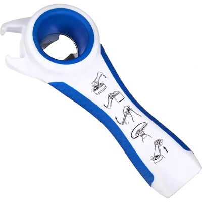 FIRST AID ONLY Utensile multifunzione 5 in 1 - Apribottiglie, barattoli e lattine ergonomici FIRST AID ONLY Utensile multifunzione 5 in 1 - Apribottiglie, barattoli e lattine ergonomici