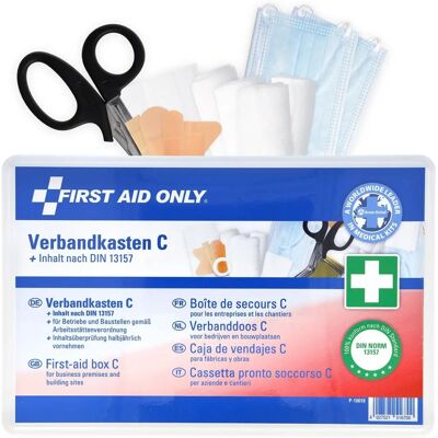 First Aid Only P-10018 Eu Weiß Verbandkasten - Erste Hilfe Set First Aid Only P-10018 Eu Weiß Verbandkasten - Erste Hilfe Set