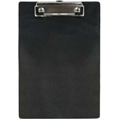 Westcott Zwart A5 Clipboard - Klem, Plastic, 1mm Westcott Zwart A5 Clipboard - Klem, Plastic, 1mm