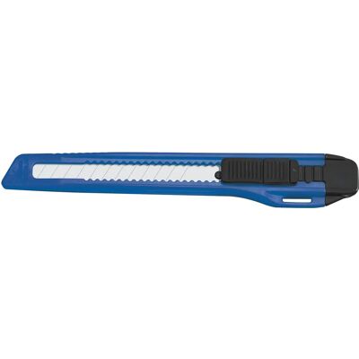 Taglierino Blu Grafoplás 9mm - Utensile da Ufficio Taglierino Blu Grafoplás 9mm - Utensile da Ufficio