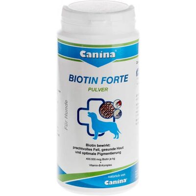 Canina Pharma GmbH Biotin Forte Hundpulver - Hälsosam Päls och Hud Canina Pharma GmbH Biotin Forte Hundpulver - Hälsosam Päls och Hud