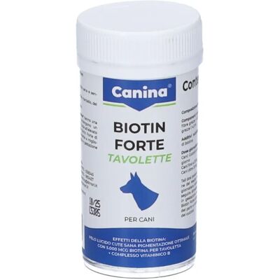 Canina Pharma Gmbh Biotin Forte - Supporto pelle e pelo Canina Pharma Gmbh Biotin Forte - Supporto pelle e pelo