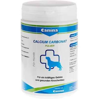 Canina Pharma Calciumcarbonat Pulver für Hunde - Unterstützt Knochen & Zähne Canina Pharma Calciumcarbonat Pulver für Hunde - Unterstützt Knochen & Zähne
