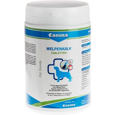 Canina Pharma Welpenkalk Tabletten - Hund Nahrungsergänzung Canina Pharma Welpenkalk Tabletten - Hund Nahrungsergänzung