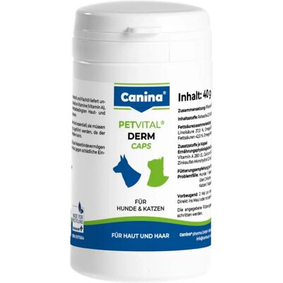 Canina Pharma GmbH - Canina Dermatologisch Kapseln - Hautunterstützung - 100 Kapseln Canina Pharma GmbH - Canina Dermatologisch Kapseln - Hautunterstützung - 100 Kapseln