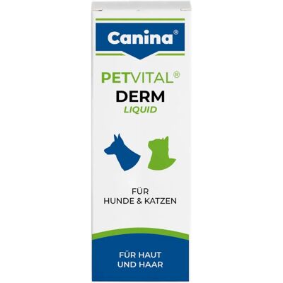 Canina Pharma Petvital Derm Vloeistof - Huid & Vacht ondersteuning Canina Pharma Petvital Derm Vloeistof - Huid & Vacht ondersteuning