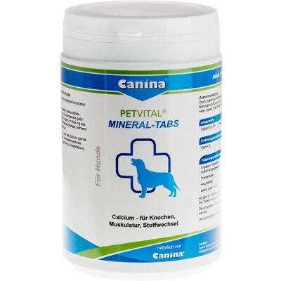 Canina Petvital Mineral-Tabs 1000g - Husdjurskosttillskott Canina Petvital Mineral-Tabs 1000g - Husdjurskosttillskott