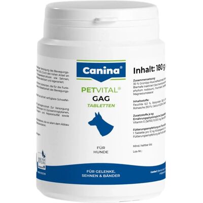 Canina Pharma GAG Tabletten für Hunde - Unterstützt Gelenkgesundheit Canina Pharma GAG Tabletten für Hunde - Unterstützt Gelenkgesundheit