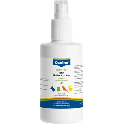 Canina Petvital Bio Fresh & Clean Spray 500ml - Luktborttagare för husdjur Canina Petvital Bio Fresh & Clean Spray 500ml - Luktborttagare för husdjur