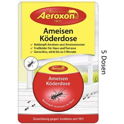 AeroXon Ameisen-Köderdose - 14 Stück - Effektive Innenköder AeroXon Ameisen-Köderdose - 14 Stück - Effektive Innenköder