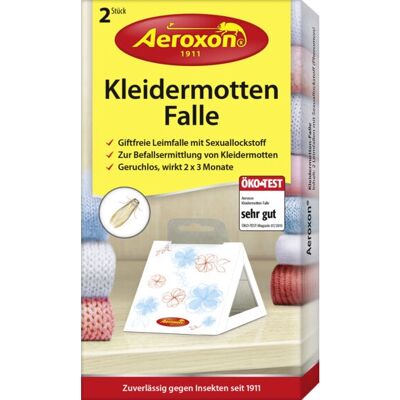 Aeroxon Kleidermotten-Falle - Weiß - 3 Monate Wirkzeit Aeroxon Kleidermotten-Falle - Weiß - 3 Monate Wirkzeit