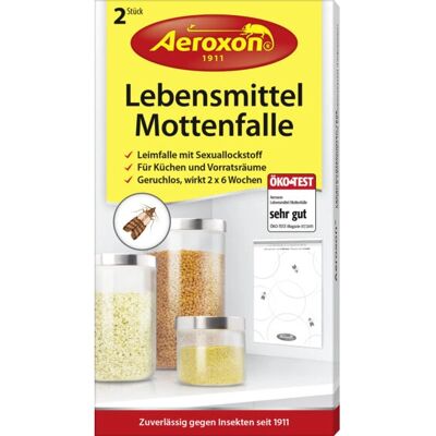 Aeroxon Lebensmittelmotten-Falle Moth trap - Natürliche, Chemiefreie, Packung 2 Aeroxon Lebensmittelmotten-Falle Moth trap - Natürliche, Chemiefreie, Packung 2