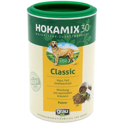 Grau HOKAMIX30 Kräutermischung - Für Vitalität & Fell Grau HOKAMIX30 Kräutermischung - Für Vitalität & Fell