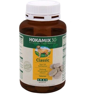 Comprimés Hokamix30 Classic pour chiens de GRAU - Complément alimentaire - Publicité Comprimés Hokamix30 Classic pour chiens de GRAU - Complément alimentaire - Publicité