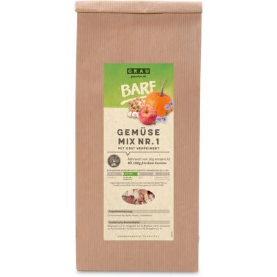 Becker-Schoell AG grau Gemüsemix Mischung Nr.1 - Nahrungsergänzung 500g Becker-Schoell AG grau Gemüsemix Mischung Nr.1 - Nahrungsergänzung 500g