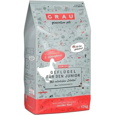 GRAU Puppy Geflügel Hundfutter - 12kg GRAU Puppy Geflügel Hundfutter - 12kg