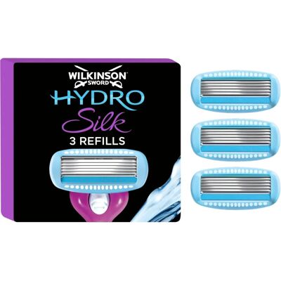 Ostrza Hydro Silk Wilkinson Sword - dla Kobiet - 3 Sztuki Ostrza Hydro Silk Wilkinson Sword - dla Kobiet - 3 Sztuki