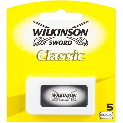 Wilkinson Sword Classic Double Edge Razor Blades - Pack of 5 Wilkinson Sword Classic Double Edge Razor Blades - Pack of 5