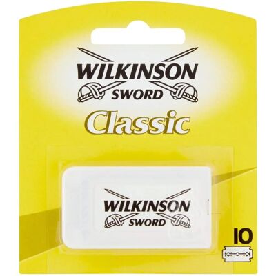 Wilkinson Sword Classic Doppelklingen Rasierklingen - 10er Pack Wilkinson Sword Classic Doppelklingen Rasierklingen - 10er Pack