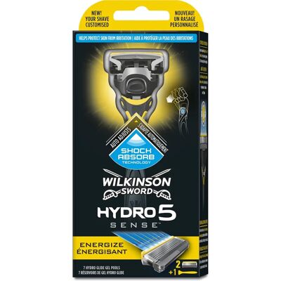 Rasoir Wilkinson Hydro 5 Sense - Rasage Précis - Publicité Rasoir Wilkinson Hydro 5 Sense - Rasage Précis - Publicité