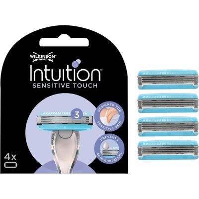Wilkinson Sword Intuition Sensitive Touch - Rasiersystem - 4 Stück Wilkinson Sword Intuition Sensitive Touch - Rasiersystem - 4 Stück