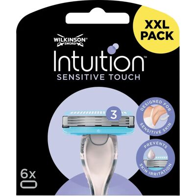 Wilkinson Intuition Rasierer für empfindliche Haut - 6 Patronen Wilkinson Intuition Rasierer für empfindliche Haut - 6 Patronen