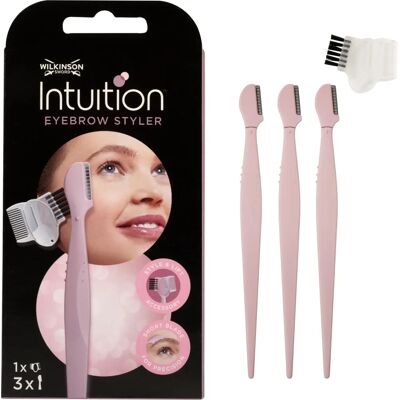 Wilkinson Sword Intuition Styler för ögonbryn - Vårdar ögonbryn och ögonfransar - Damrakapparat Wilkinson Sword Intuition Styler för ögonbryn - Vårdar ögonbryn och ögonfransar - Damrakapparat