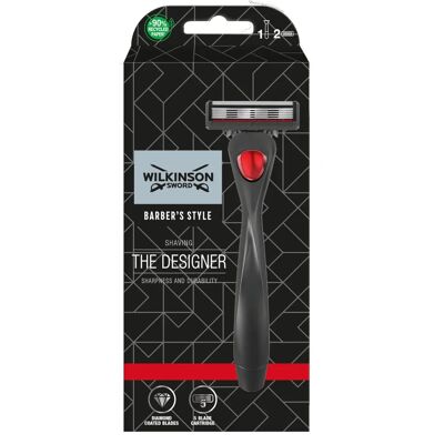 Wilkinson Sword - De The Architect Scheermes - Zilver - 5 Mesjes - Voor Mannen Wilkinson Sword - De The Architect Scheermes - Zilver - 5 Mesjes - Voor Mannen