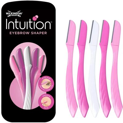 Wilkinson Sword Intuition Perfect Finish Eyebrow Shaper - Facial Hair Remover & Trimmer Wilkinson Sword Intuition Perfect Finish Eyebrow Shaper - Facial Hair Remover & Trimmer