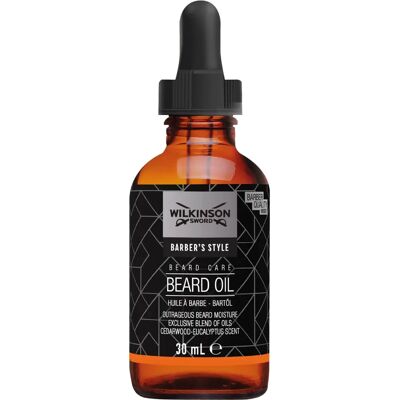 Wilkinson Sword Barbers Style Beard Oil - Softens and Shines Wilkinson Sword Barbers Style Beard Oil - Softens and Shines