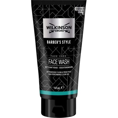 Wilkinson Sword Barbers Style Face Wash - Tápláló tisztító krém férfiaknak Wilkinson Sword Barbers Style Face Wash - Tápláló tisztító krém férfiaknak