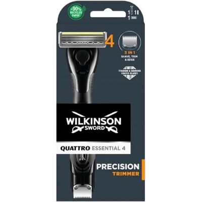 Wilkinson Sword Quattro Titanium Precyzyjny Maszynka do Golenia - Ostrza Zapasu Wilkinson Sword Quattro Titanium Precyzyjny Maszynka do Golenia - Ostrza Zapasu