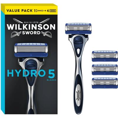 Holicí strojek Hydro 5 od Wilkinson Sword & Hydratační gel - Typ holení Holicí strojek Hydro 5 od Wilkinson Sword & Hydratační gel - Typ holení