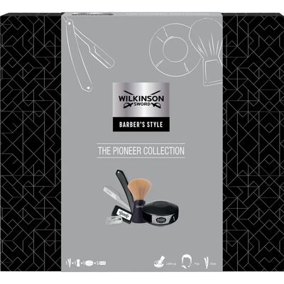 Wilkinson Sword Pioneer Collection - Kit de barbear para homens Wilkinson Sword Pioneer Collection - Kit de barbear para homens