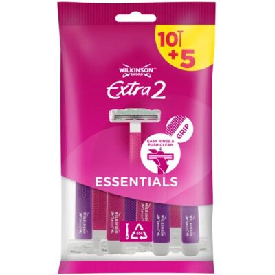 Wilkinson Sword Extra 2 Beauty jednorazowe maszynki do golenia - 15 szt. Wilkinson Sword Extra 2 Beauty jednorazowe maszynki do golenia - 15 szt.