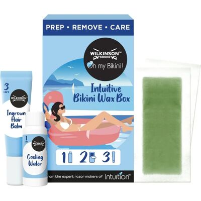 Wilkinson Sword Intuitive Bikini Wax Kit - Hair Removal for Women Wilkinson Sword Intuitive Bikini Wax Kit - Hair Removal for Women