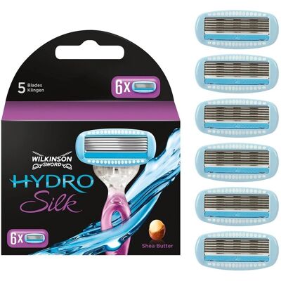 Wilkinson Sword Hydro Silk Women's Razor Blades - 6 Pack Wilkinson Sword Hydro Silk Women's Razor Blades - 6 Pack