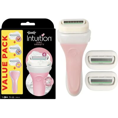 Kit de barbear Wilkinson Sword Intuition Variety Edition - Mulheres Kit de barbear Wilkinson Sword Intuition Variety Edition - Mulheres