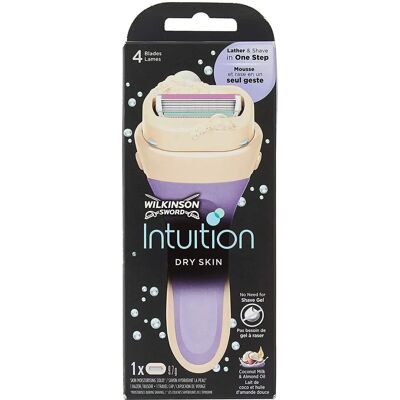 Wilkinson Sword - Modello: Intuition Pelle Secca - Tipo di pelle: Secca - Tipo di prodotto: Rasatura Wilkinson Sword - Modello: Intuition Pelle Secca - Tipo di pelle: Secca - Tipo di prodotto: Rasatura