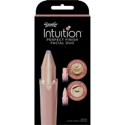 Wilkinson Sword Intuition 2-en-1 Duo Facial Fini Parfait Wilkinson Sword Intuition 2-en-1 Duo Facial Fini Parfait