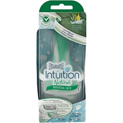 Wilkinson Sword - Intuitivní citlivá péče - Holicí strojek - Přátelský k pokožce, rychlý, přizpůsobí se záhybům těla Wilkinson Sword - Intuitivní citlivá péče - Holicí strojek - Přátelský k pokožce, rychlý, přizpůsobí se záhybům těla