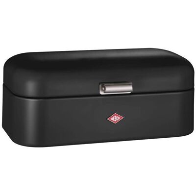 Wesco Grandy - Große Retro Brotdose in Schwarz Wesco Grandy - Große Retro Brotdose in Schwarz