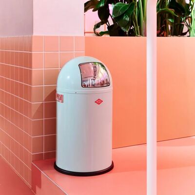 Wesco PushBoy Junior Mülleimer 22 l gelb - Trash Can Wesco PushBoy Junior Mülleimer 22 l gelb - Trash Can
