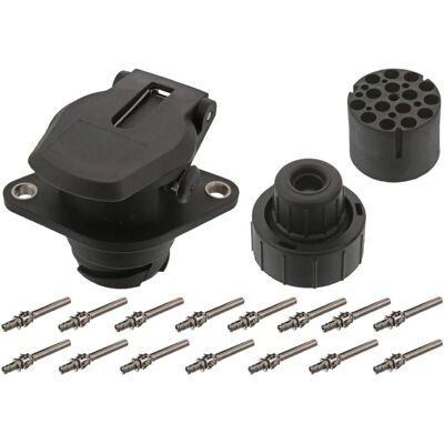 FEBI BILSTEIN 01541 Βύσμα ρεμαρκού - Trailer Socket FEBI BILSTEIN 01541 Βύσμα ρεμαρκού - Trailer Socket